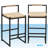 Damianna Counter Stool with Steel Frame