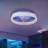 19.7'' 5- Blade Dimmable Led Ceiling Fan With Remote Control And App，Indoor Remote Control Ceiling Fans With Lights-101945178