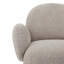 Chaise d'appoint pivotante pour le salon avec accoudoirs-1334561620