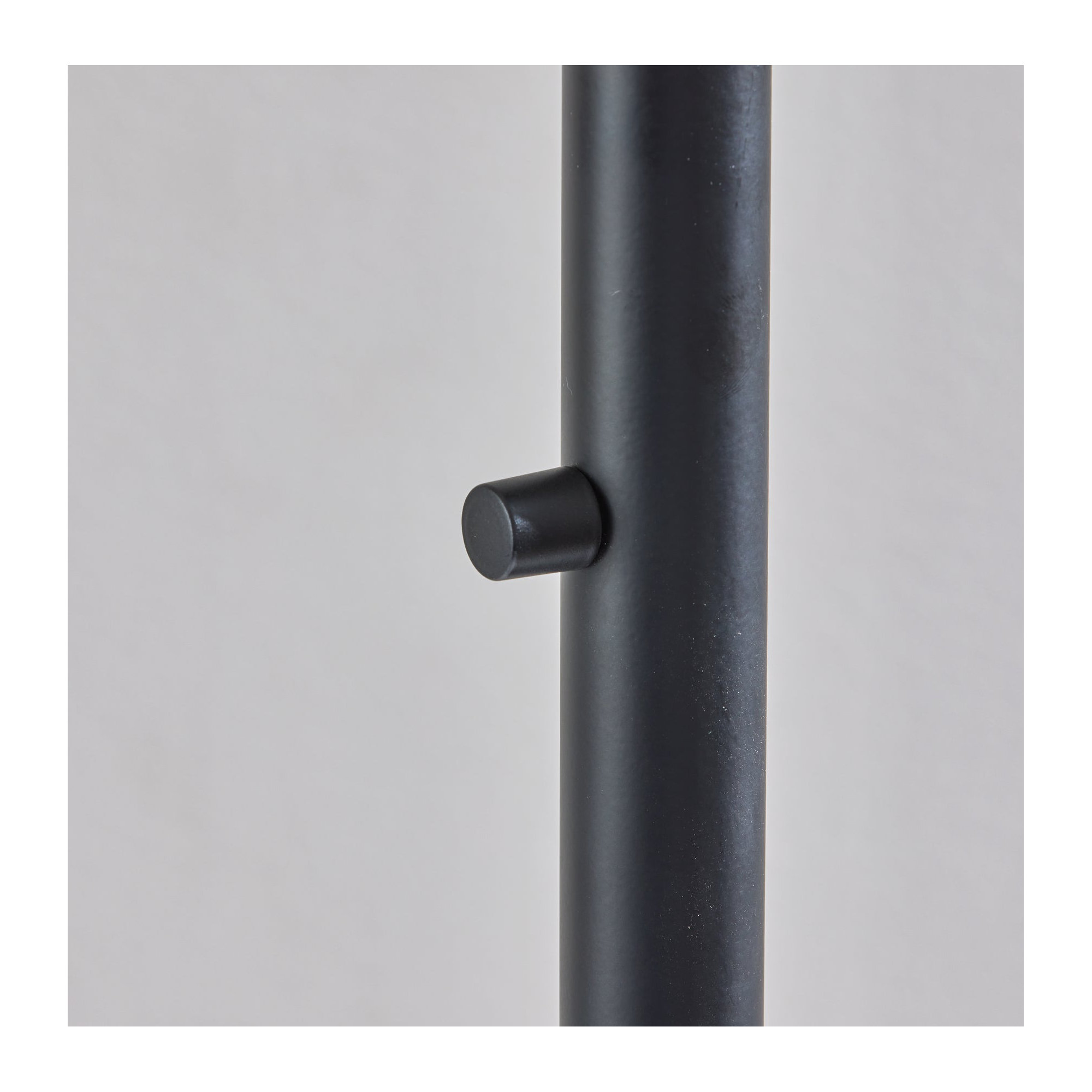 Felice 73.5'' Floor Lamp, Black, Taupe