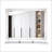 LED Crystal Mirror Light With Dimmable Lights
