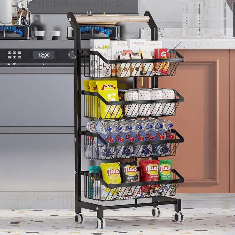 4-Tier Storage Cart