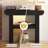 Modern 39" Narrow  Console Table,  Entryway Table Foyer Table with Tape Lights