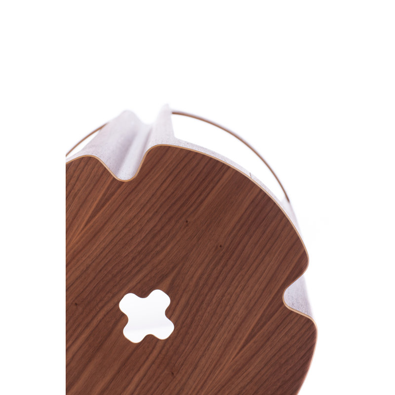 Bloom Counter Stool, Walnut