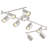 8-Light Adjustable LED Track Lighting Fixture with Colour Temperature Control-113463700