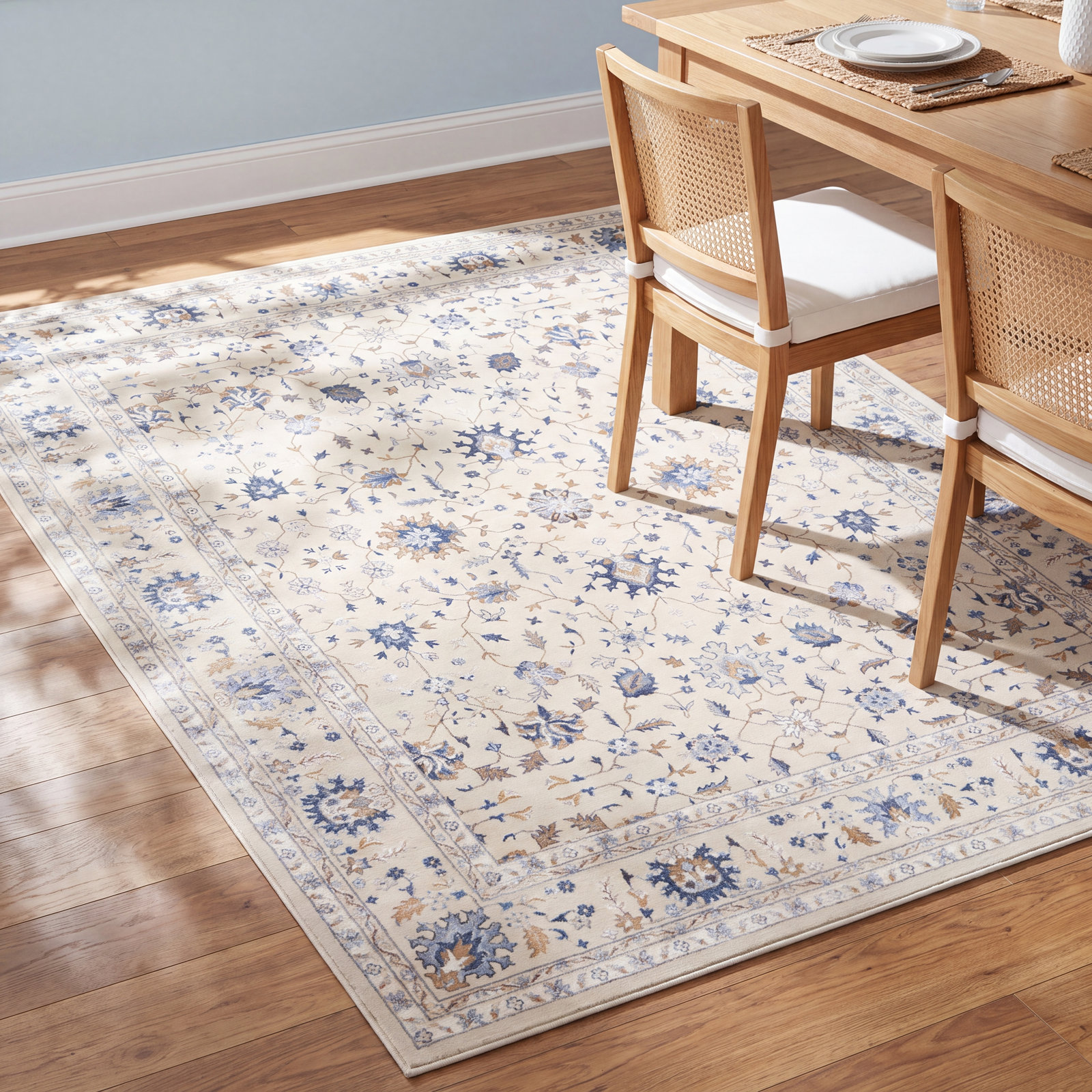 Conway Ivory Oriental Rug, Rectangle 7'10" x 10'6"