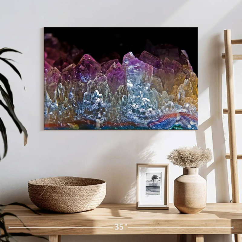 Alvord Amethyst Crystals, 20" H x 30" W