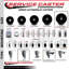 Ensemble de roulettes Phénoliques pivotantes à roues pivotantes 1-7 / 8 pouces 2 CCS