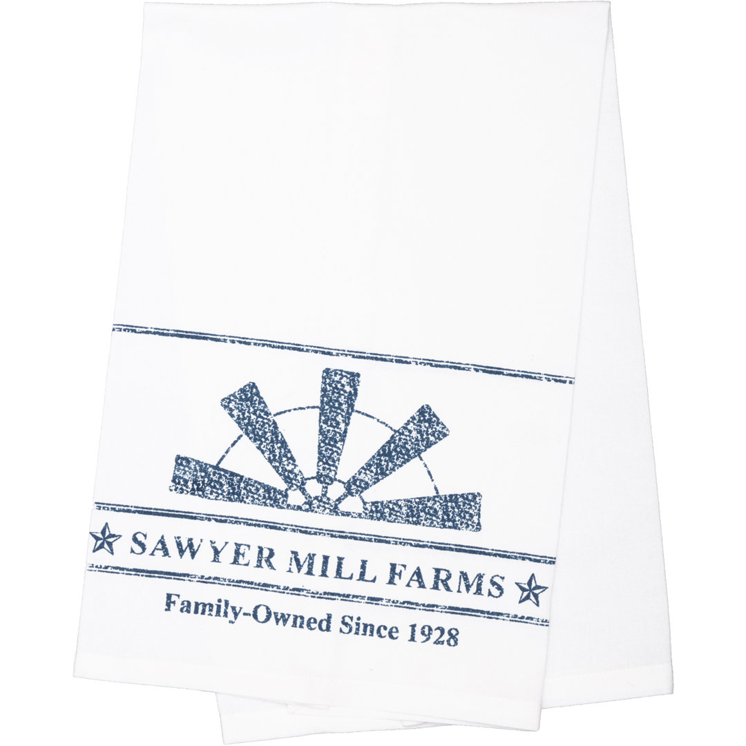 Sawyer Mill Tea Towel Kitchen Towel VHC Brands