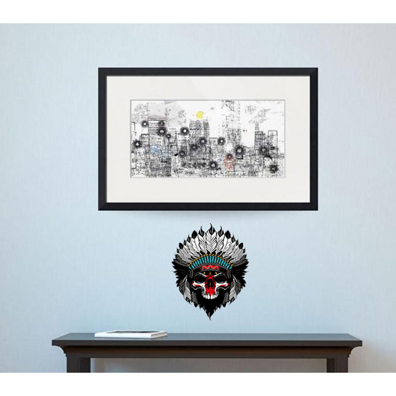 Wall Decal, 10" H x 14" W