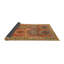 Tapis gris/brun/crème contemporaine-1146814352