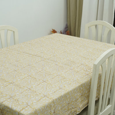 Red Barrel Studio®, une nappe en coton à imprimé bloc pour chaque décor, Blackforest (8 places)