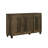 45"W 3-Door Dark Oak Shoe Cabinet, 6 Adjustable Shelves, Exquisite Craftsmanship 45"W, 3 Doors, Charming