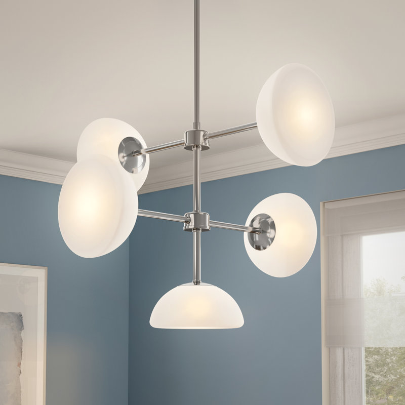 5 - Light Dimmable Sputnik Chandelier