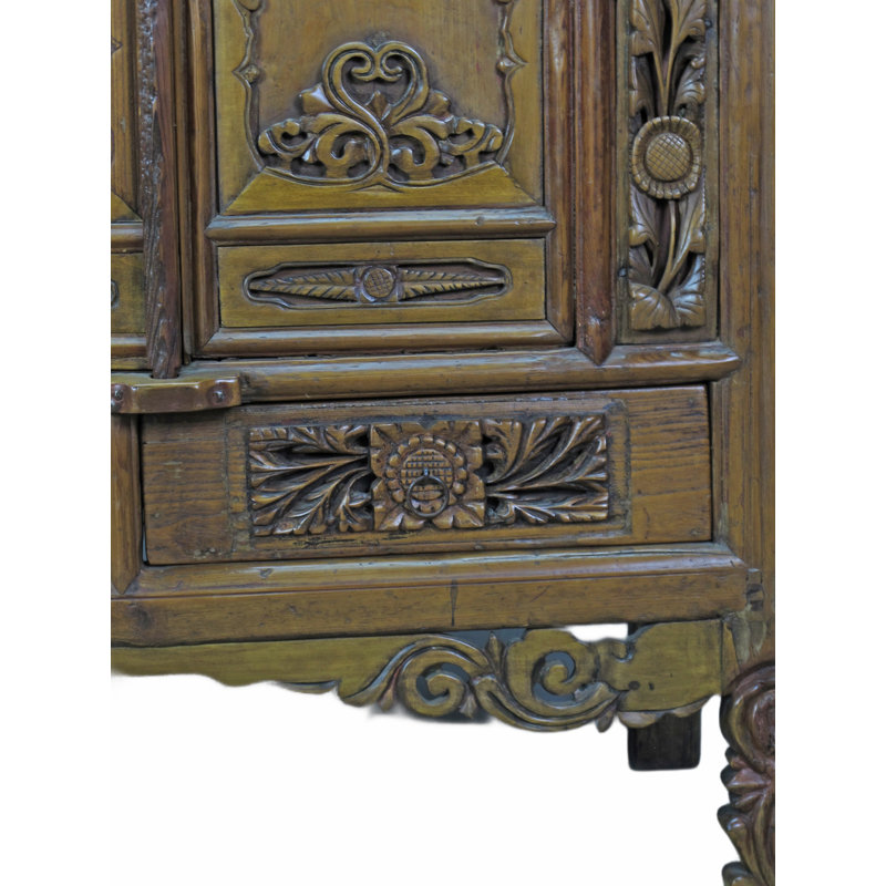 2 - Door Solid Wood Armoire