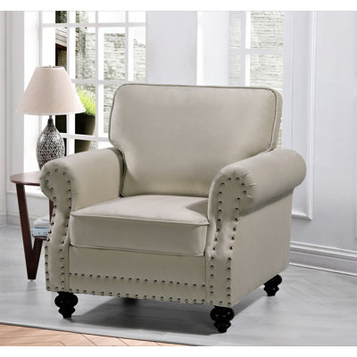 Esquer Velvet Chesterfield Chair