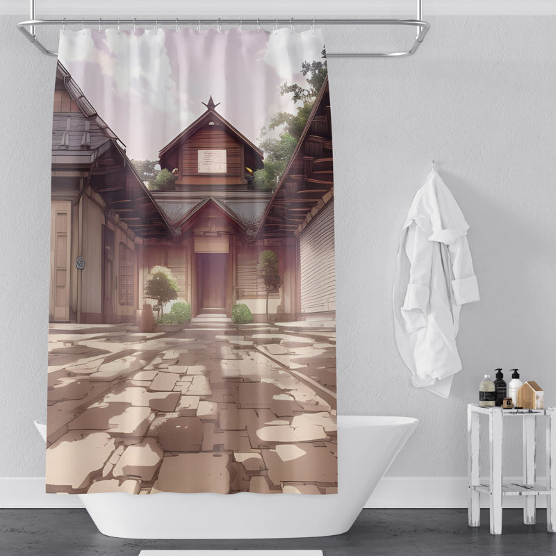 Rideau de douche Crinela, H 93 po x l 70 po