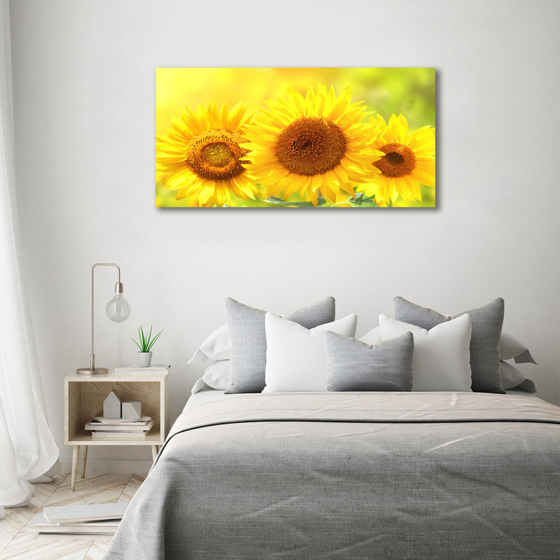 Sunflowers - No Frame Print on Canvas