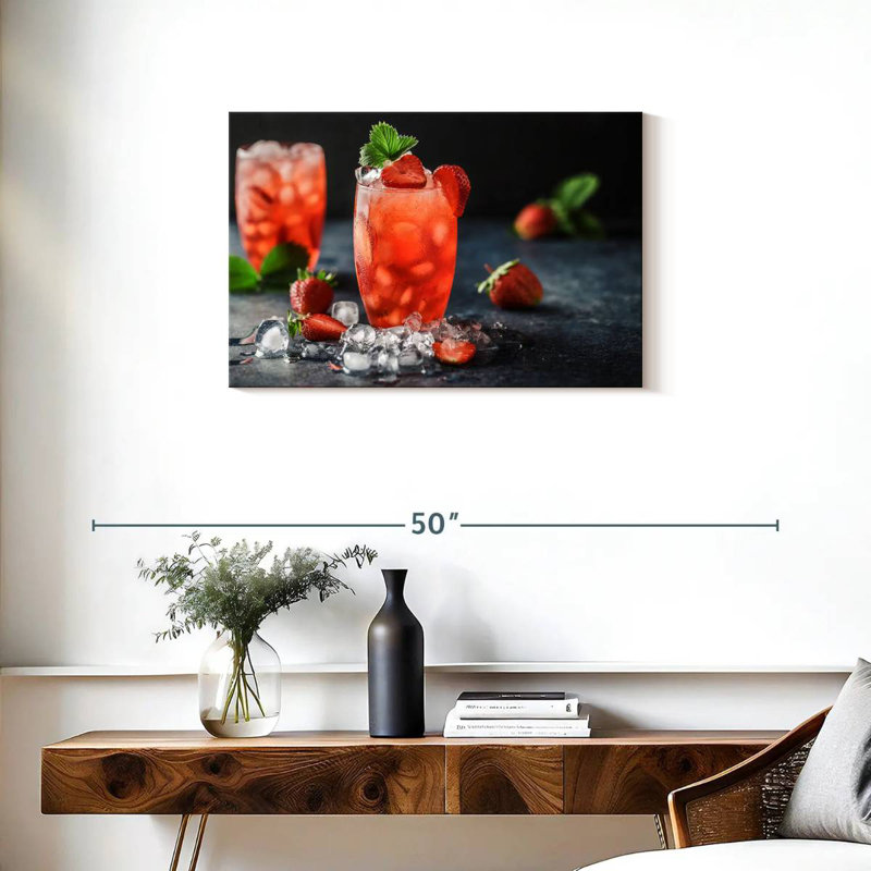 Yarlin - Fraises, H 20 po x l 30 po