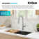 Kraus Torak 2-Function Single Handle Pull Down Kitchen Faucet