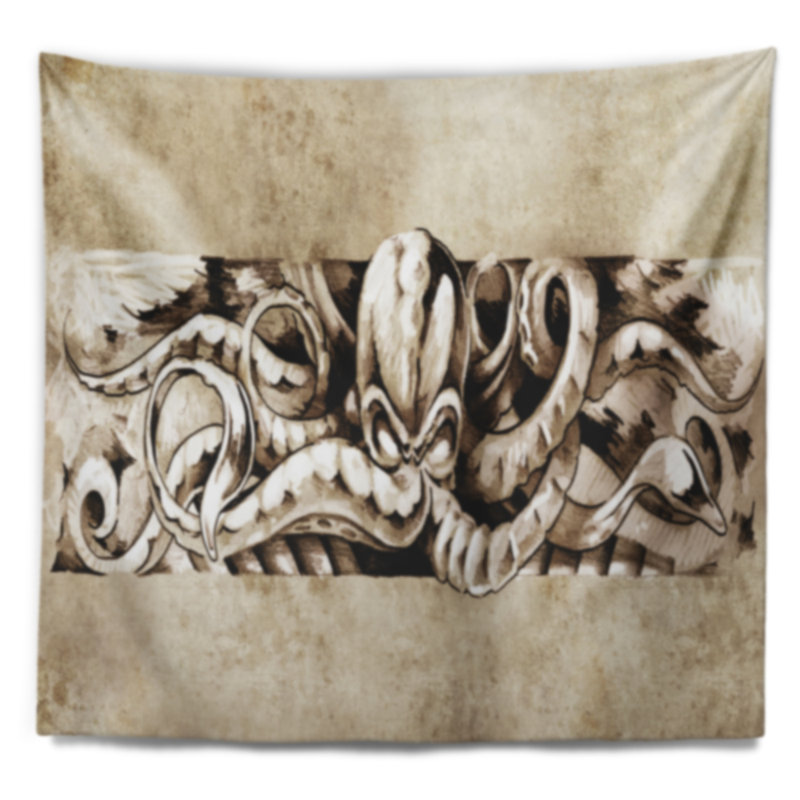 Polyester Tapestry, 78" H x 92" W