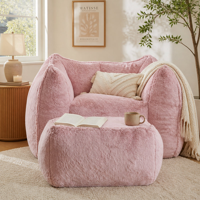 Indoor Bean Bag, Gris