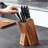 VEVOR 1 Slot Acacia Universal Knife Block