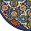 Tapis oriental bleu marine / jaune / blanc Whiteley-331023949