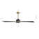 Kyliegh 56'' 4-Blade DC Motor Ceiling Fan with LED Light and Remote