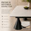 Table de salle à manger Vonnie-162960925