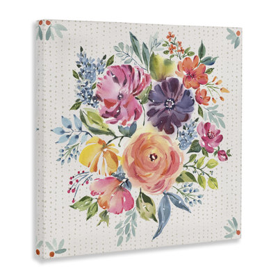 «Spring Bouquet Motif», art mural par Jenny Faw