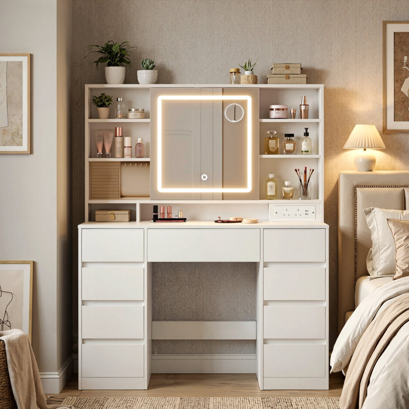 Dressing Table with Mirror