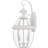 10.5in 2-Light Outdoor Wall Lantern Pendant Fixture with Clear Beveled Glass Shade-101230902