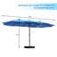 Parasol de marché 15 pi avec base-86773836