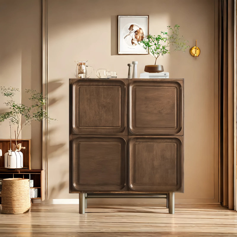 Walnut Colored Nordic Sideboard