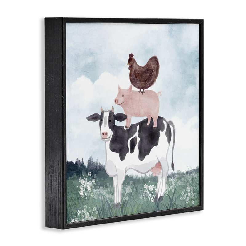Giclée encadrée, par Kim Allen, Giclée noire de minuit encadrée, H 12 po x l 12 po