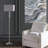 Raney 60'' Chrome Traditional Floor Lamp