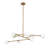 8-Light Dimmable Modern Sputnik Sphere Chandelier