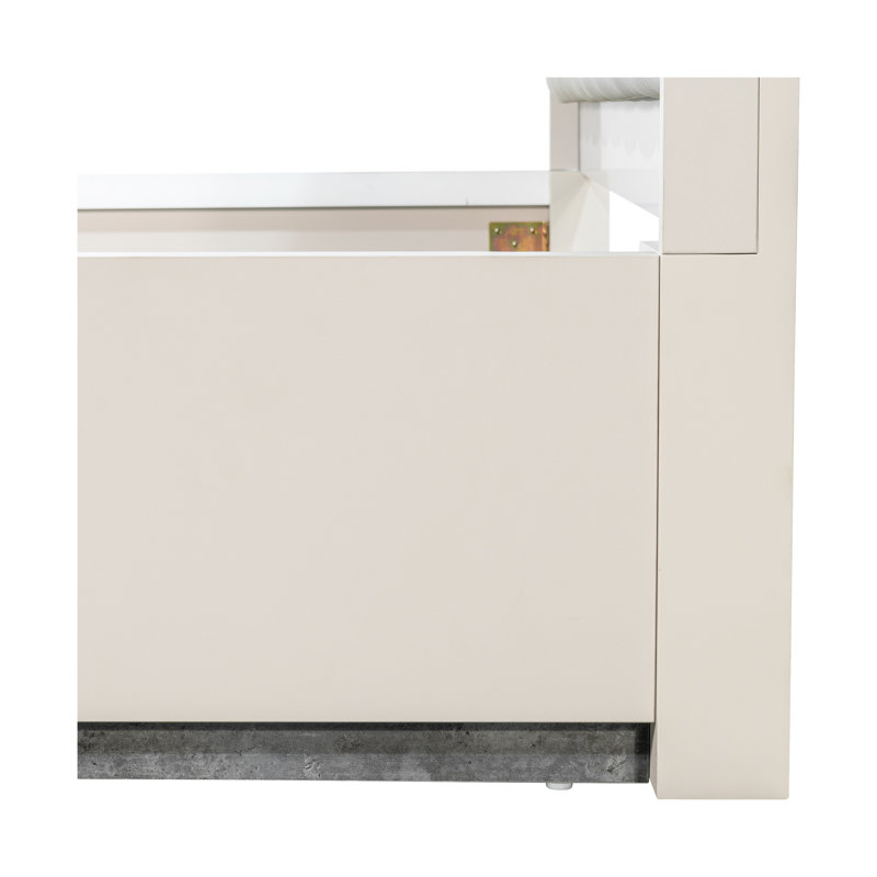 Pavira Bed With LED Lights - Stone, King