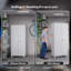 Armoire de rangement en acier pour outils avec roulettes et plaque à trous-503264020