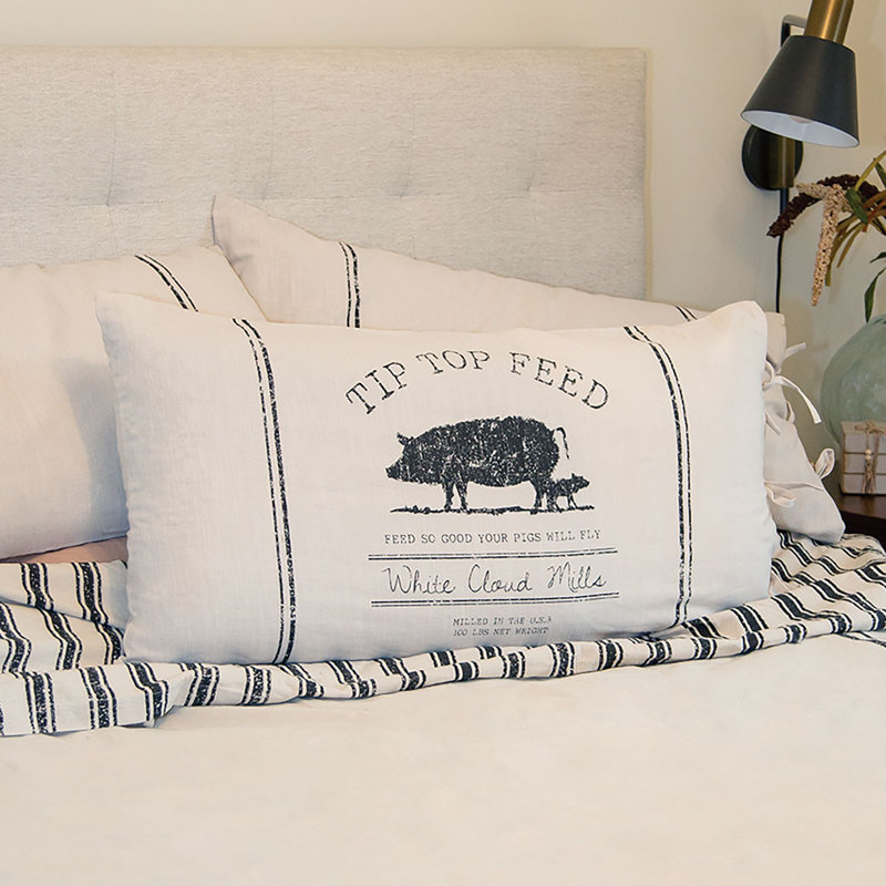 Cotton Striped Sham Set