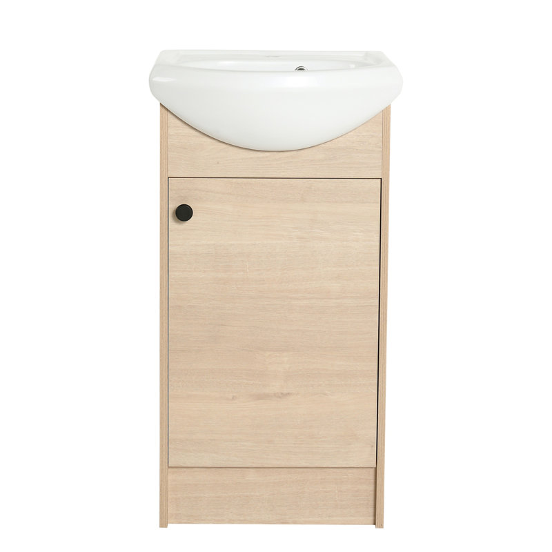 Meuble-lavabo autoportant de 18 po