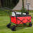 Heavy-duty Collapsible Utility Park Garden Cart With All-terrain Wheels And Telescoping Handle-108936182