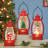 Charming LED Lighted Festive Holiday Lanterns - Set of 3