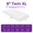 8" Medium Memory Foam Mattress-1429322727