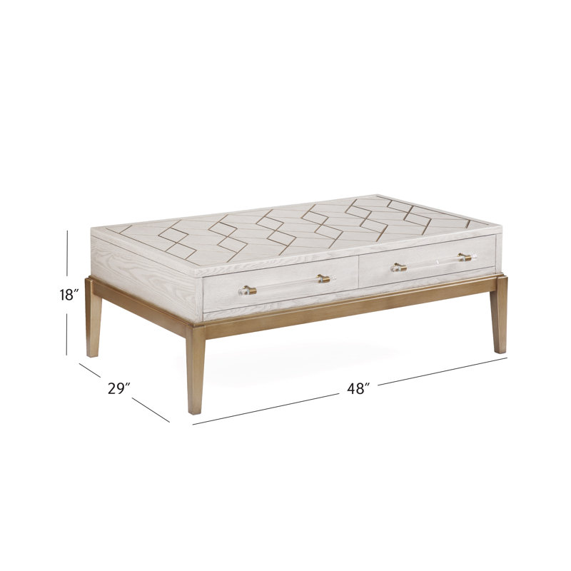 Wroblewski Single Coffee Table, White