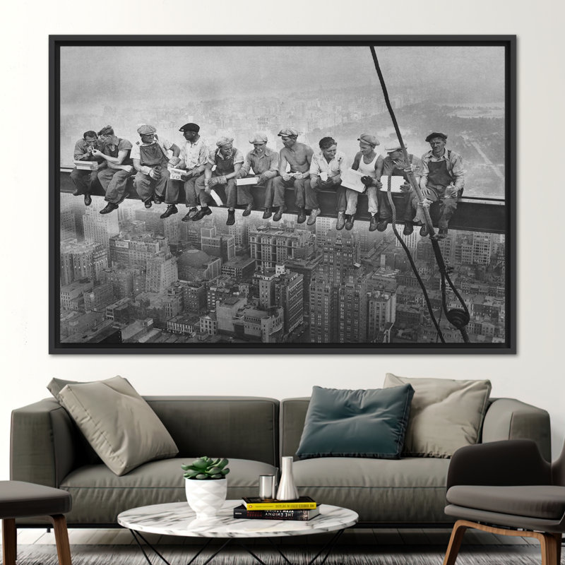 1 Piece Wall Art on Canvas, 25 cm H x 35 cm W, Framed Print without Mat, Black