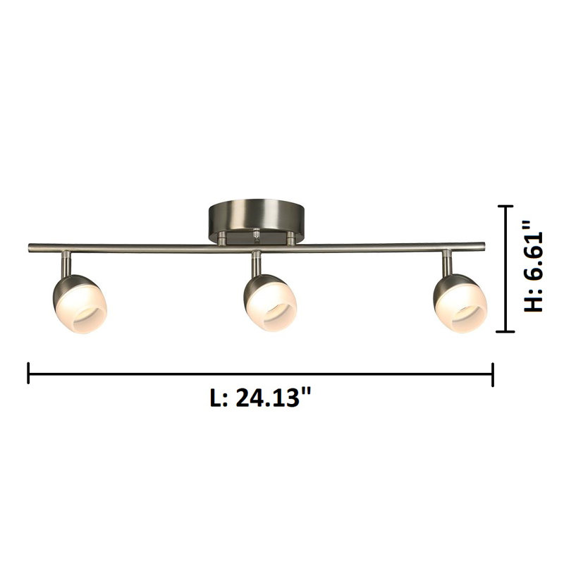 Alyviah Acrylic LED Spotlight