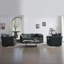 Ensemble de canapé 3 pièces confortable et élégant avec accoudoirs et coussins décoratifs, parfait pour transformer votre salon en une oasis de détente-478336126