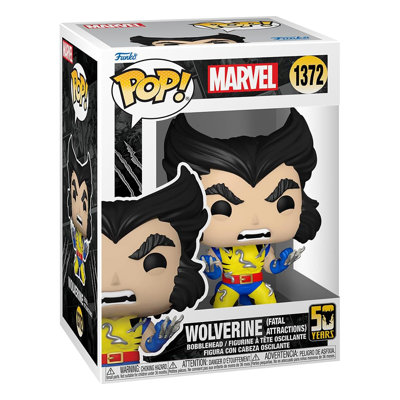 Funko Pop! 2 Pack Marvel - Wolverine Fatal Attractions & Heavy Metal Deadpool #1372 #1343 -  FU2-WOLVPL